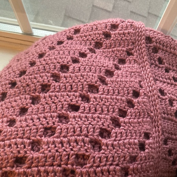 Handmade Crochet Duster Cardigan - Picture 8 of 11